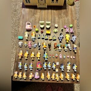 Huge lot of Bluey characters & accessories